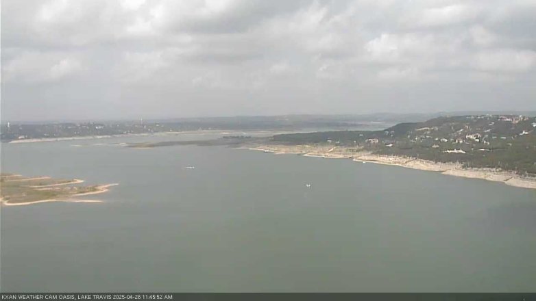 Lake Travis webcam, April 26, 2025 11:45 AM CT