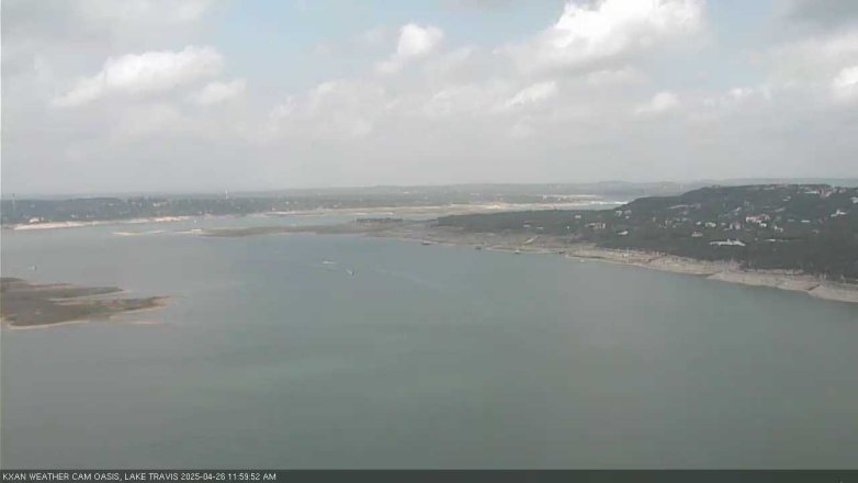 Lake Travis webcam, April 26, 2025 12:00 PM CT