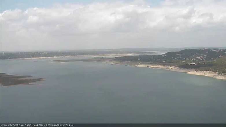 Lake Travis webcam, April 26, 2025 12:45 PM CT