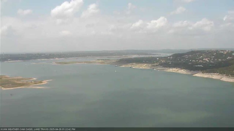 Lake Travis webcam, April 26, 2025 1:25 PM CT