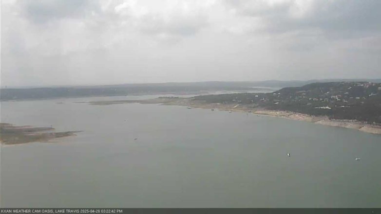 Lake Travis webcam, April 26, 2025 3:25 PM CT