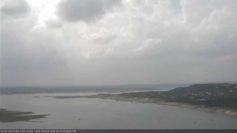 Lake Travis webcam, April 26, 2025 4:00 PM CT