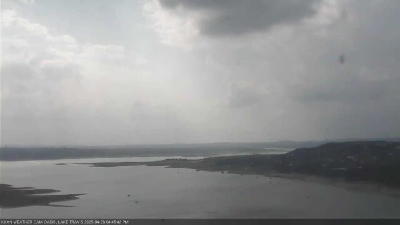 Lake Travis webcam, April 26, 2025 4:45 PM CT