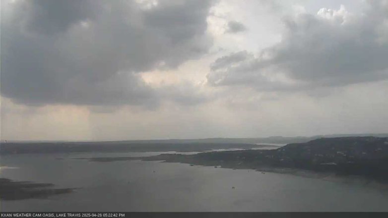 Lake Travis webcam, April 26, 2025 5:25 PM CT