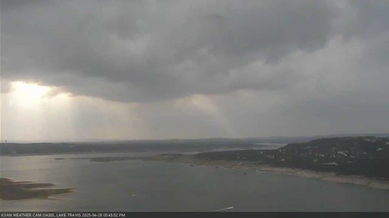 Lake Travis webcam, April 26, 2025 5:45 PM CT