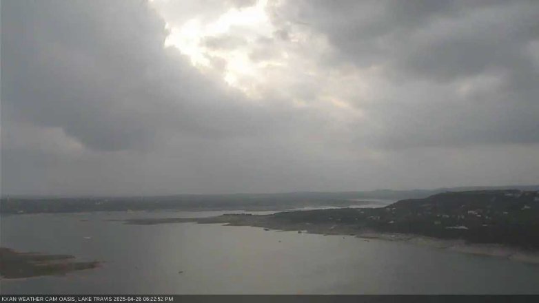 Lake Travis webcam, April 26, 2025 6:25 PM CT