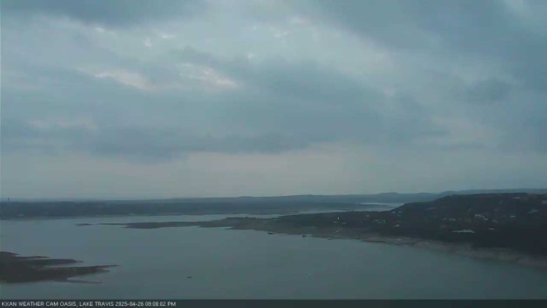 Lake Travis webcam, April 26, 2025 8:00 PM CT