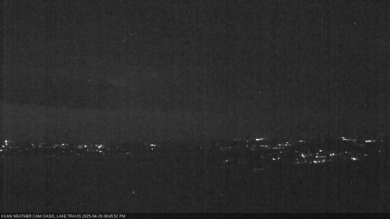 Lake Travis webcam, April 26, 2025 8:45 PM CT