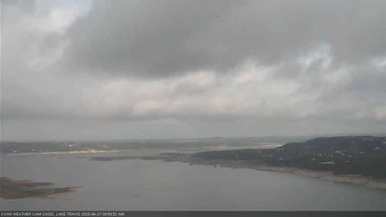 Lake Travis webcam, April 27, 2025 9:00 AM CT