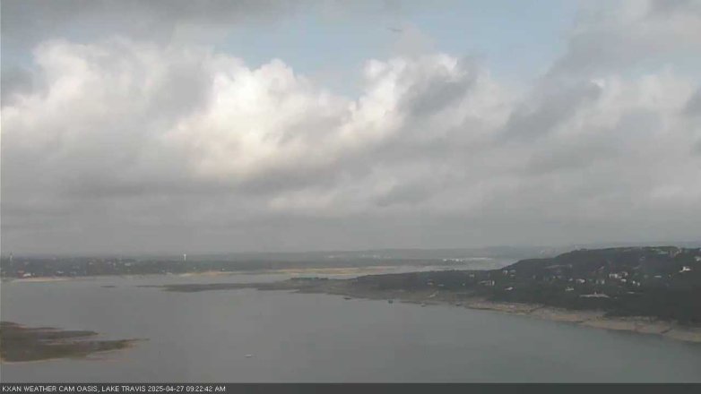 Lake Travis webcam, April 27, 2025 9:25 AM CT