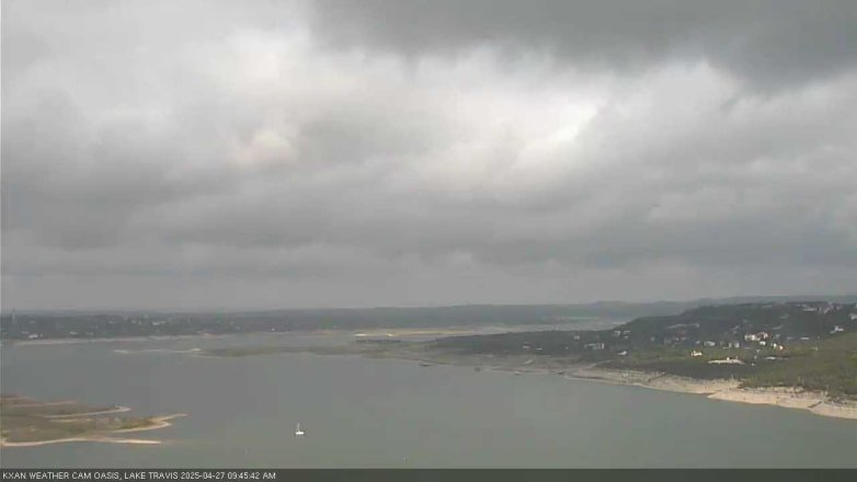 Lake Travis webcam, April 27, 2025 9:45 AM CT
