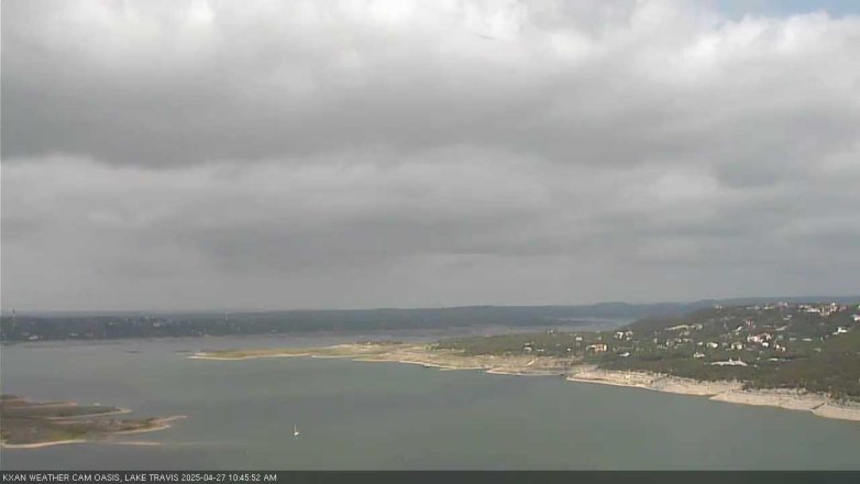Lake Travis webcam, April 27, 2025 10:45 AM CT