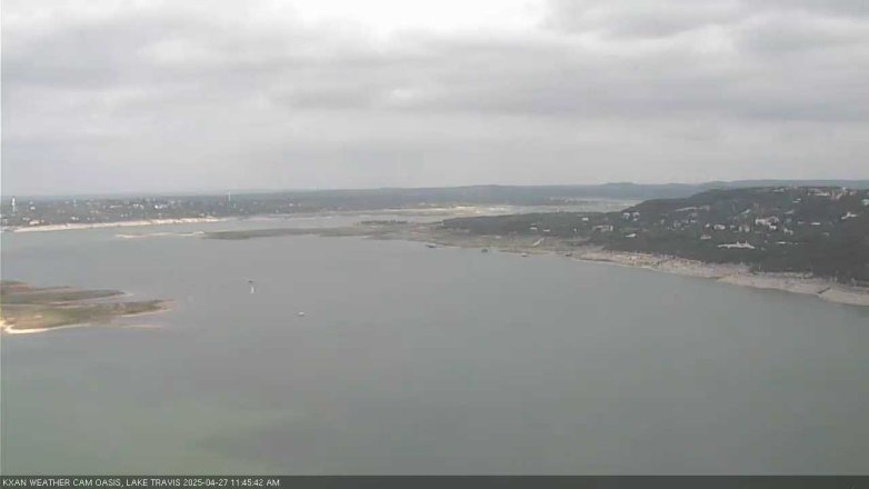 Lake Travis webcam, April 27, 2025 11:45 AM CT