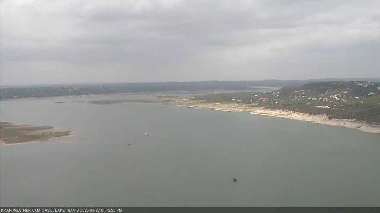 Lake Travis webcam, April 27, 2025 1:45 PM CT