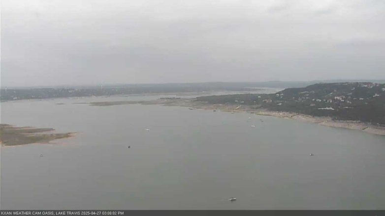Lake Travis webcam, April 27, 2025 3:00 PM CT