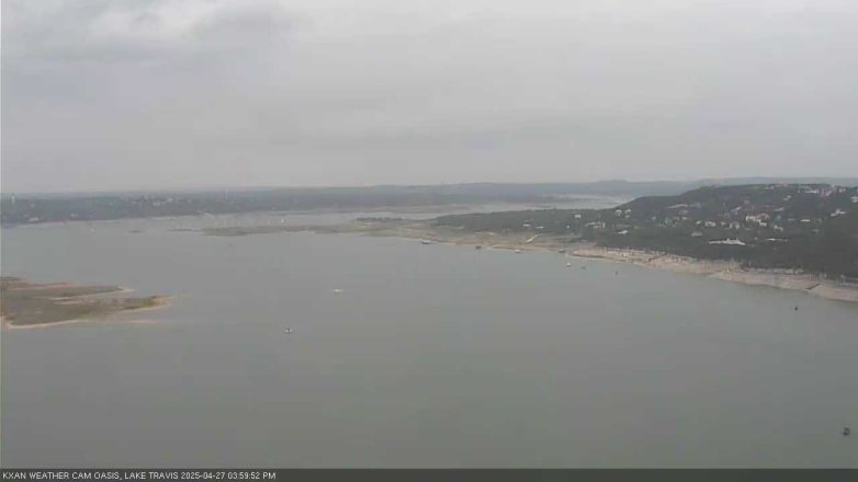 Lake Travis webcam, April 27, 2025 4:00 PM CT
