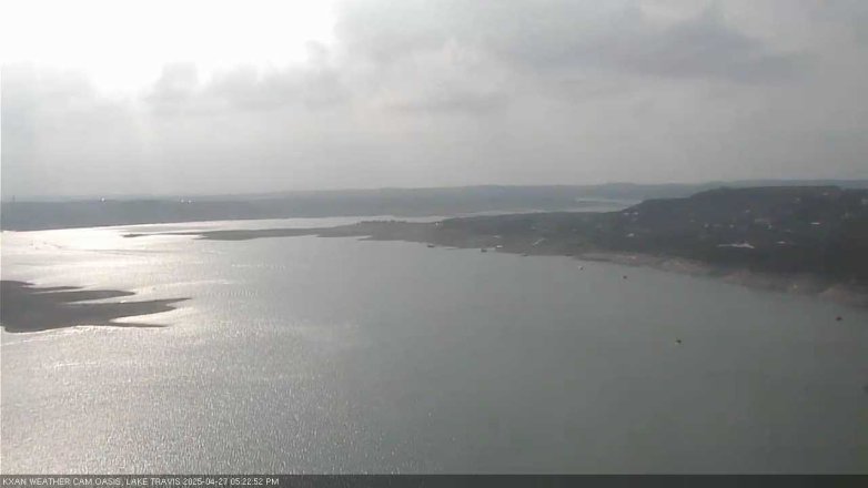 Lake Travis webcam, April 27, 2025 5:25 PM CT