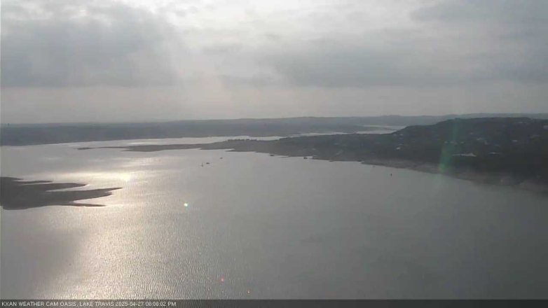 Lake Travis webcam, April 27, 2025 6:00 PM CT