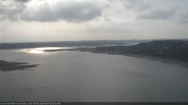 Lake Travis webcam, April 27, 2025 6:25 PM CT