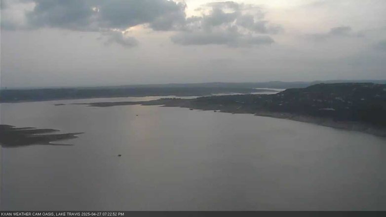Lake Travis webcam, April 27, 2025 7:25 PM CT