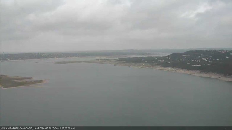 Lake Travis webcam, April 28, 2025 9:00 AM CT