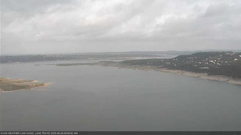 Lake Travis webcam, April 28, 2025 9:45 AM CT