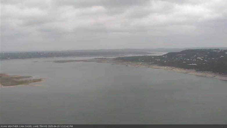 Lake Travis webcam, April 28, 2025 12:25 PM CT