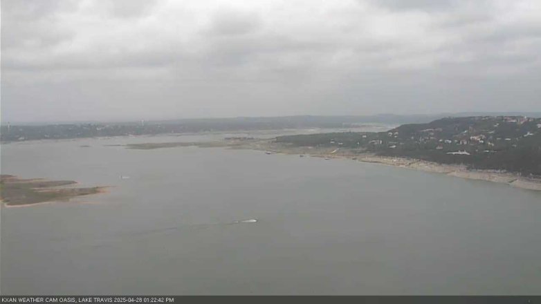 Lake Travis webcam, April 28, 2025 1:25 PM CT