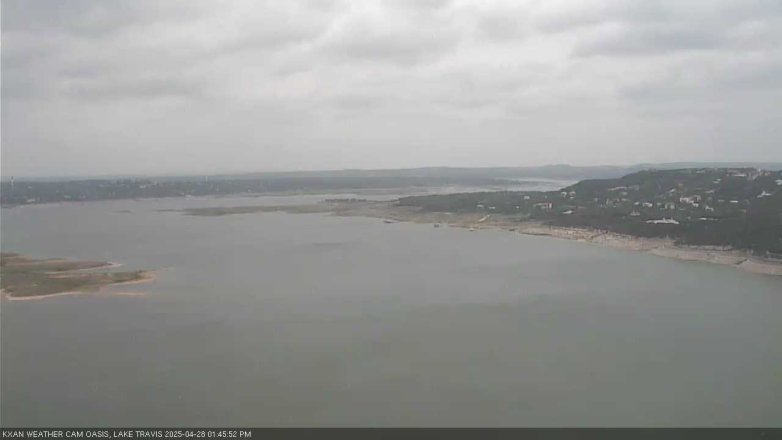 Lake Travis webcam, April 28, 2025 1:45 PM CT