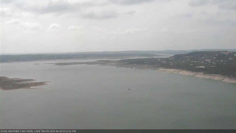 Lake Travis webcam, April 28, 2025 3:25 PM CT
