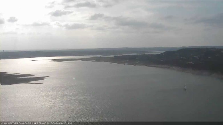 Lake Travis webcam, April 28, 2025 5:45 PM CT