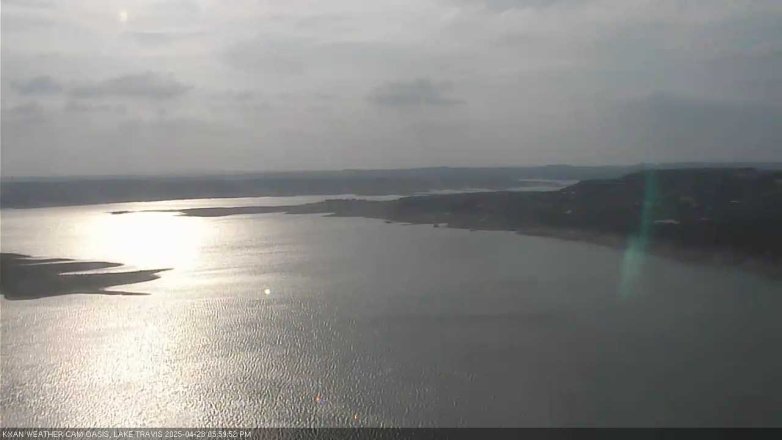 Lake Travis webcam, April 28, 2025 6:00 PM CT