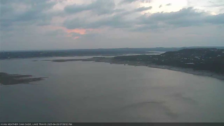 Lake Travis webcam, April 28, 2025 8:00 PM CT