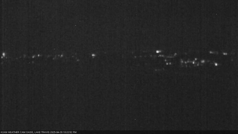 Lake Travis webcam, April 28, 2025 10:25 PM CT