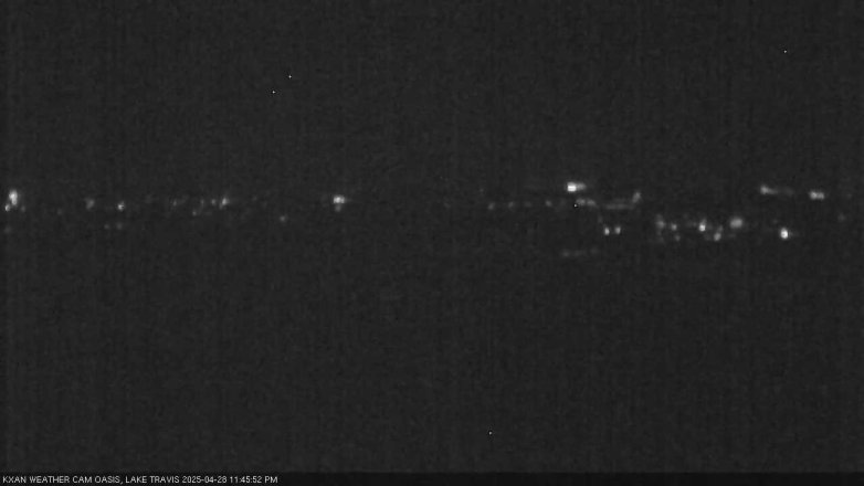 Lake Travis webcam, April 28, 2025 11:45 PM CT