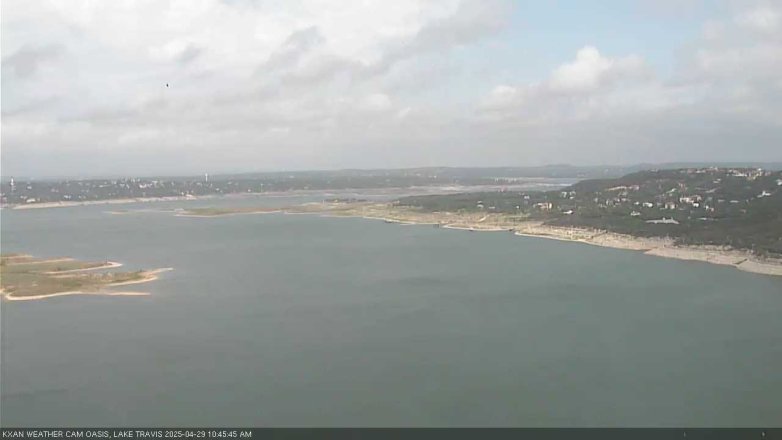 Lake Travis webcam, April 29, 2025 10:45 AM CT