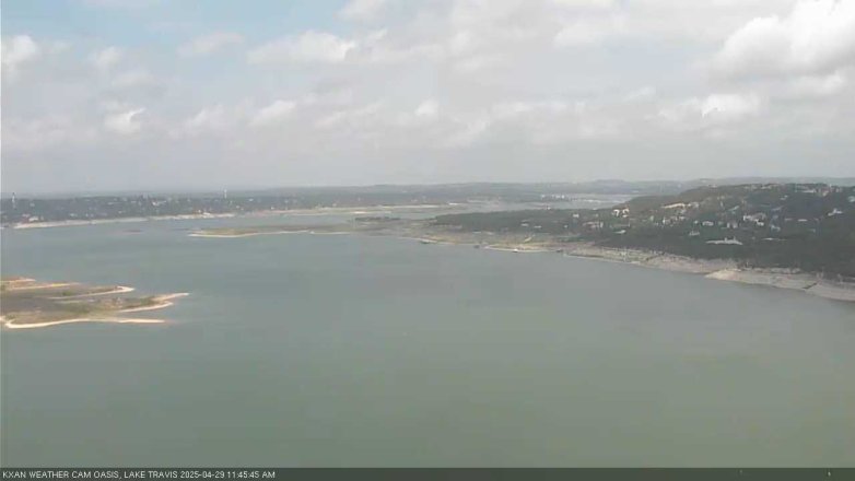 Lake Travis webcam, April 29, 2025 11:45 AM CT