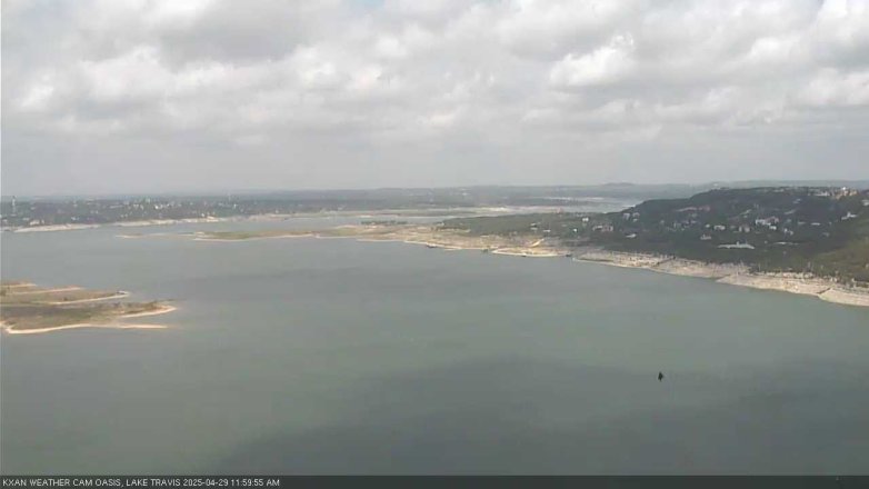 Lake Travis webcam, April 29, 2025 12:00 PM CT