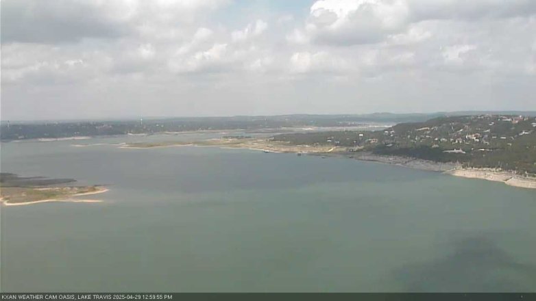 Lake Travis webcam, April 29, 2025 1:00 PM CT
