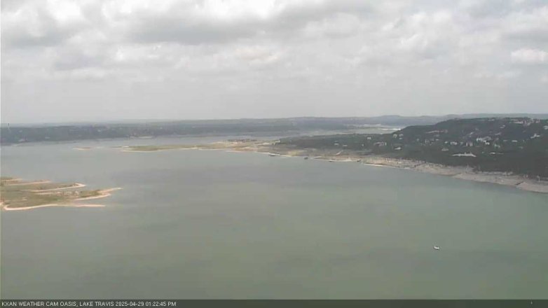 Lake Travis webcam, April 29, 2025 1:25 PM CT