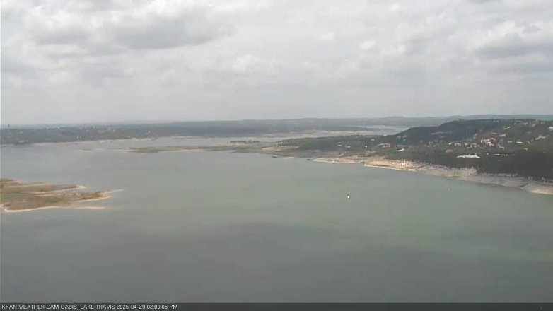 Lake Travis webcam, April 29, 2025 2:00 PM CT