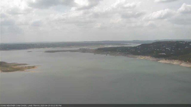 Lake Travis webcam, April 29, 2025 3:25 PM CT