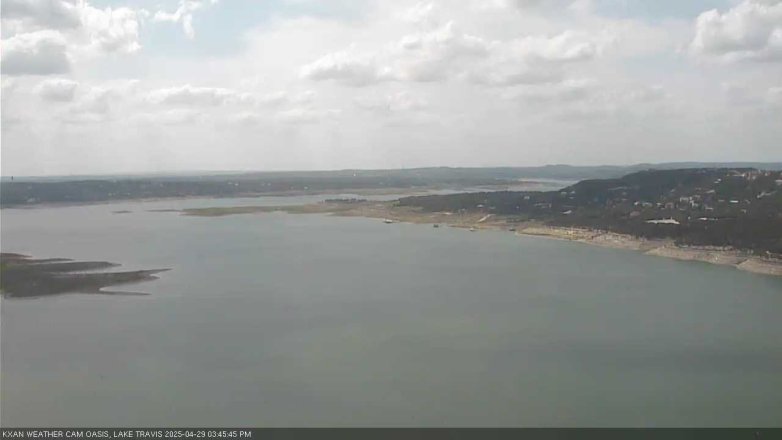 Lake Travis webcam, April 29, 2025 3:45 PM CT