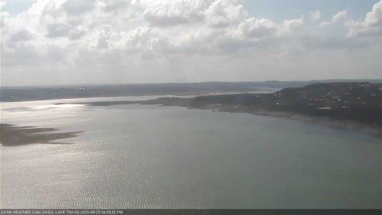 Lake Travis webcam, April 29, 2025 5:00 PM CT