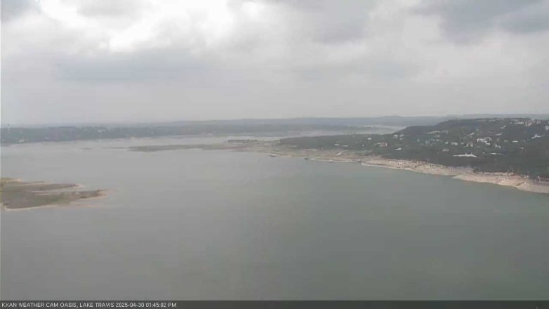 Lake Travis webcam, April 30, 2025 1:45 PM CT