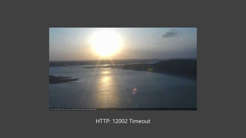 Lake Travis webcam, April 30, 2025 7:45 PM CT