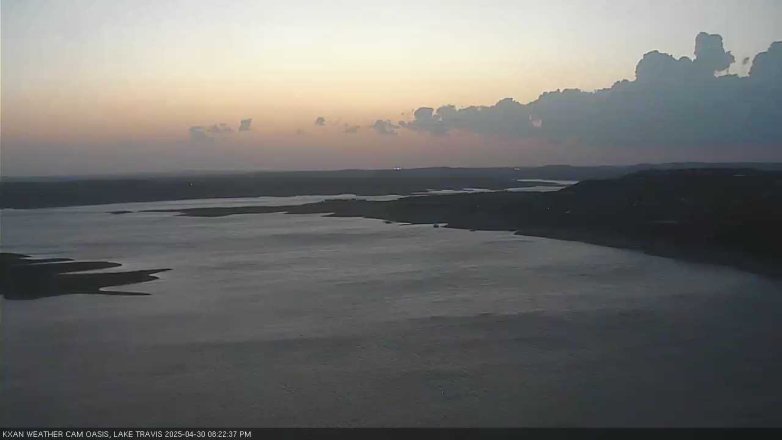 Lake Travis webcam, April 30, 2025 8:25 PM CT