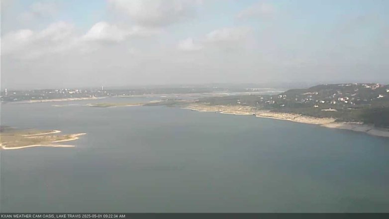 Lake Travis webcam, May 1, 2025 9:25 AM CT