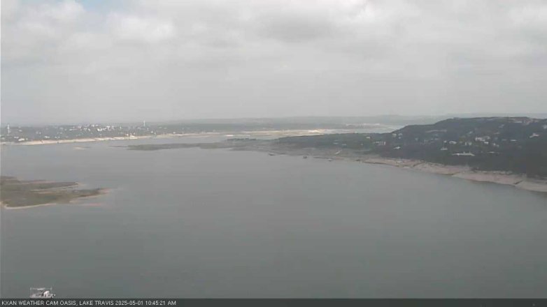 Lake Travis webcam, May 1, 2025 10:45 AM CT
