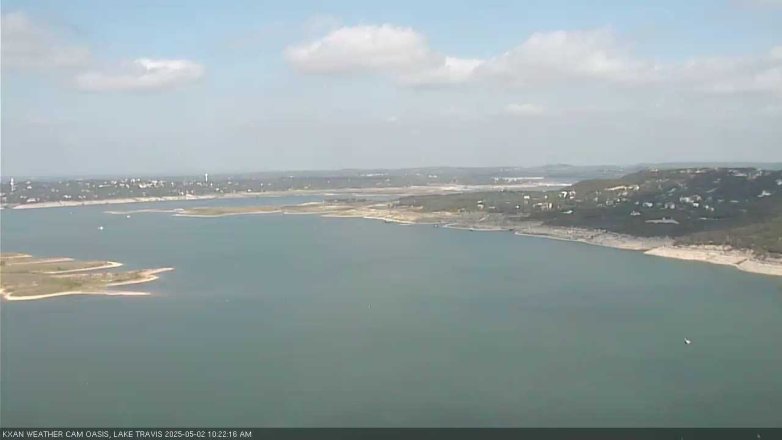 Lake Travis webcam, May 2, 2025 10:25 AM CT
